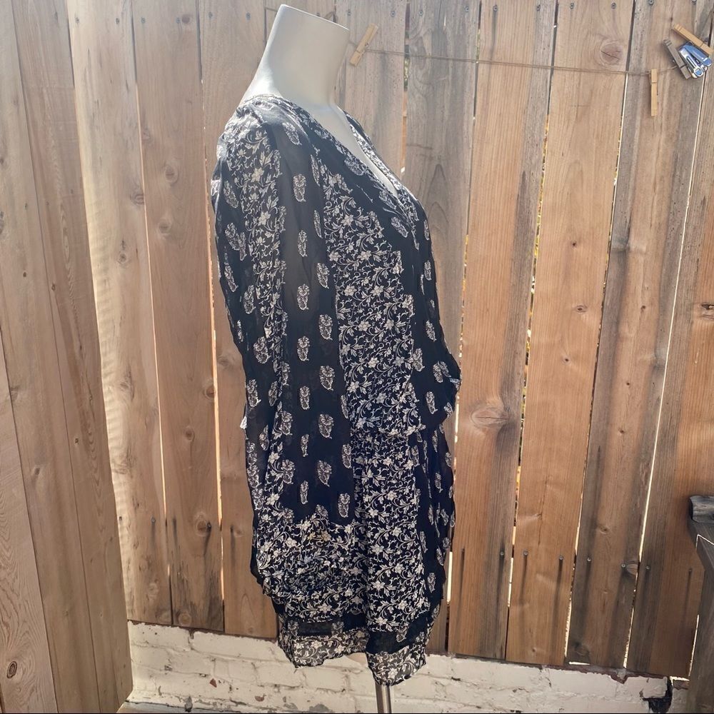 Joie Kessler Printed Silk Dress size medium - Picture 11 of 13
